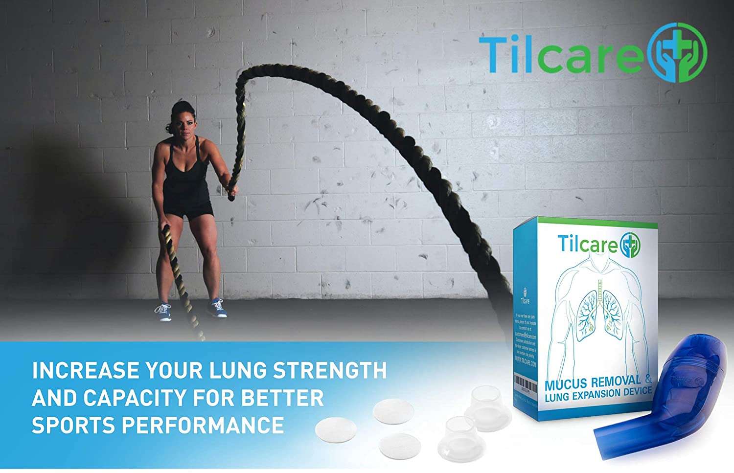 TILCARE Mucus Removal & Lung Expansion Device