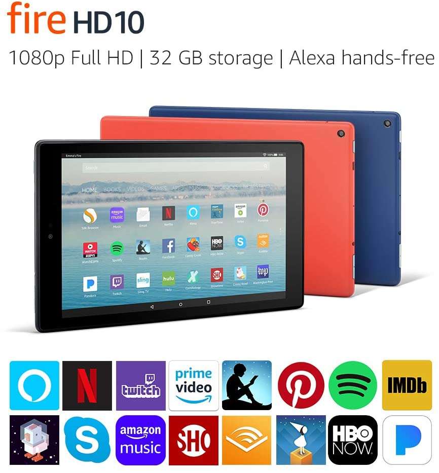 Amazon Fire HD 10 Tablet 32GB 7th Gen