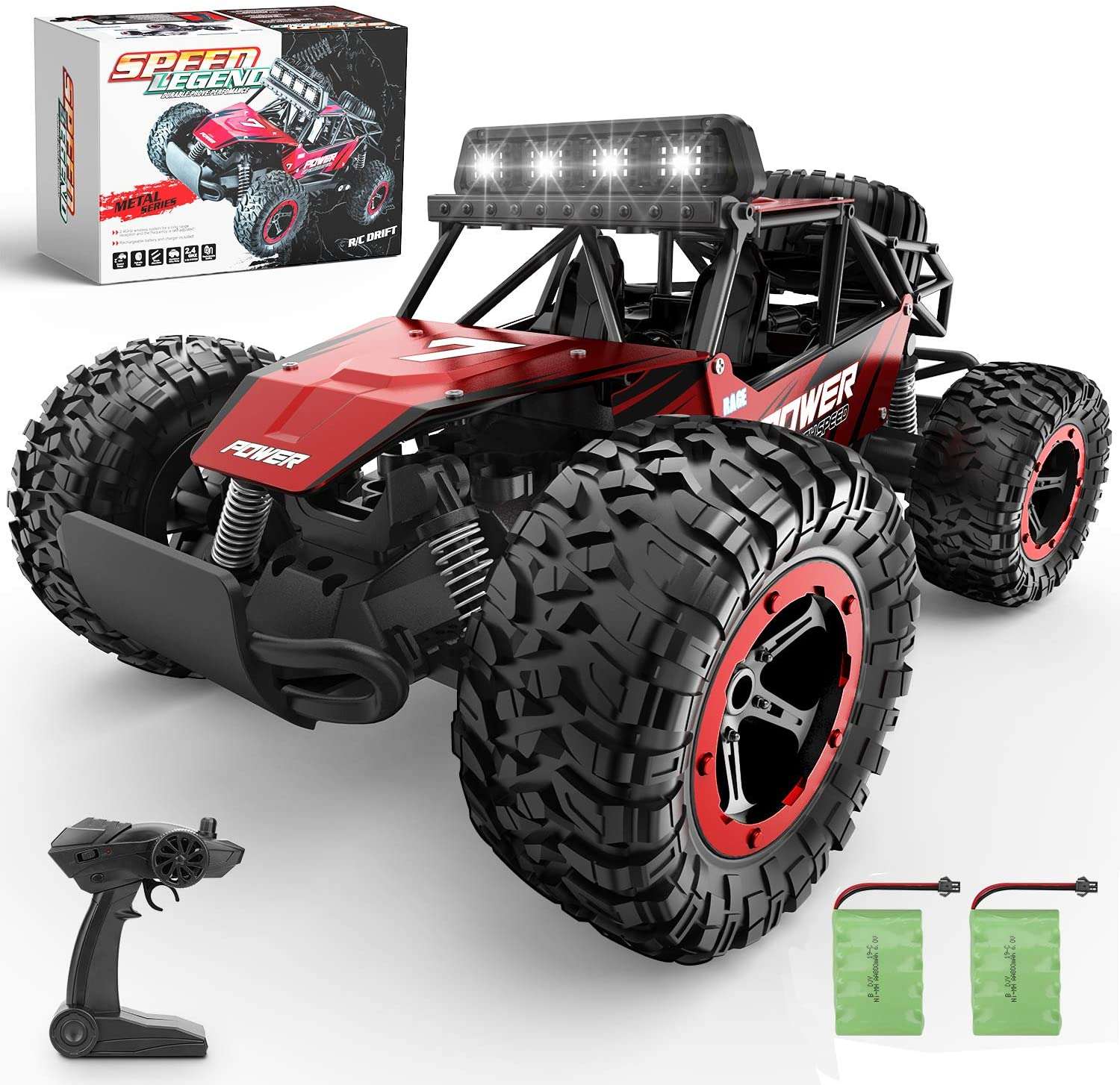 BEZGAR 17 Remote Control  RC Monster Vehicle Truck