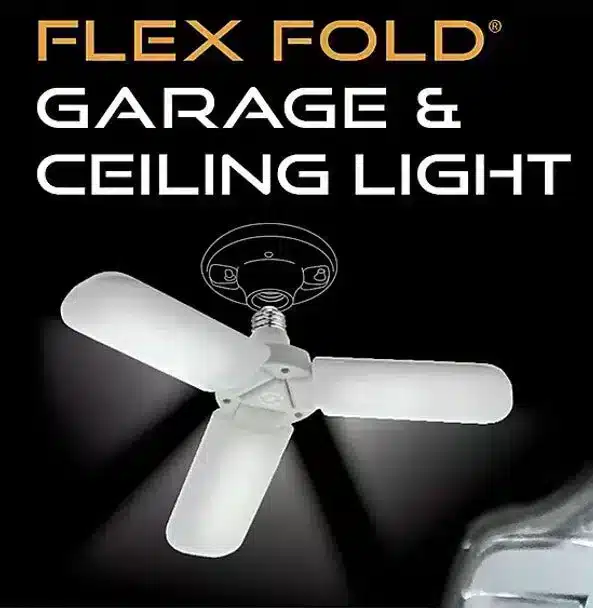 Farpoint Flex Fold 3500 lumens Garage/Ceiling Light
