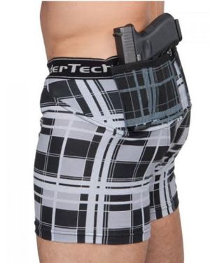 UnderTech Men's Compression Concealment Shorts
