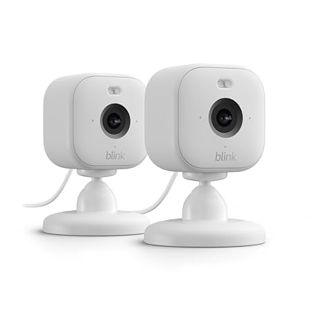 Blink Mini - Compact indoor plug-in smart security camera 2 Camera