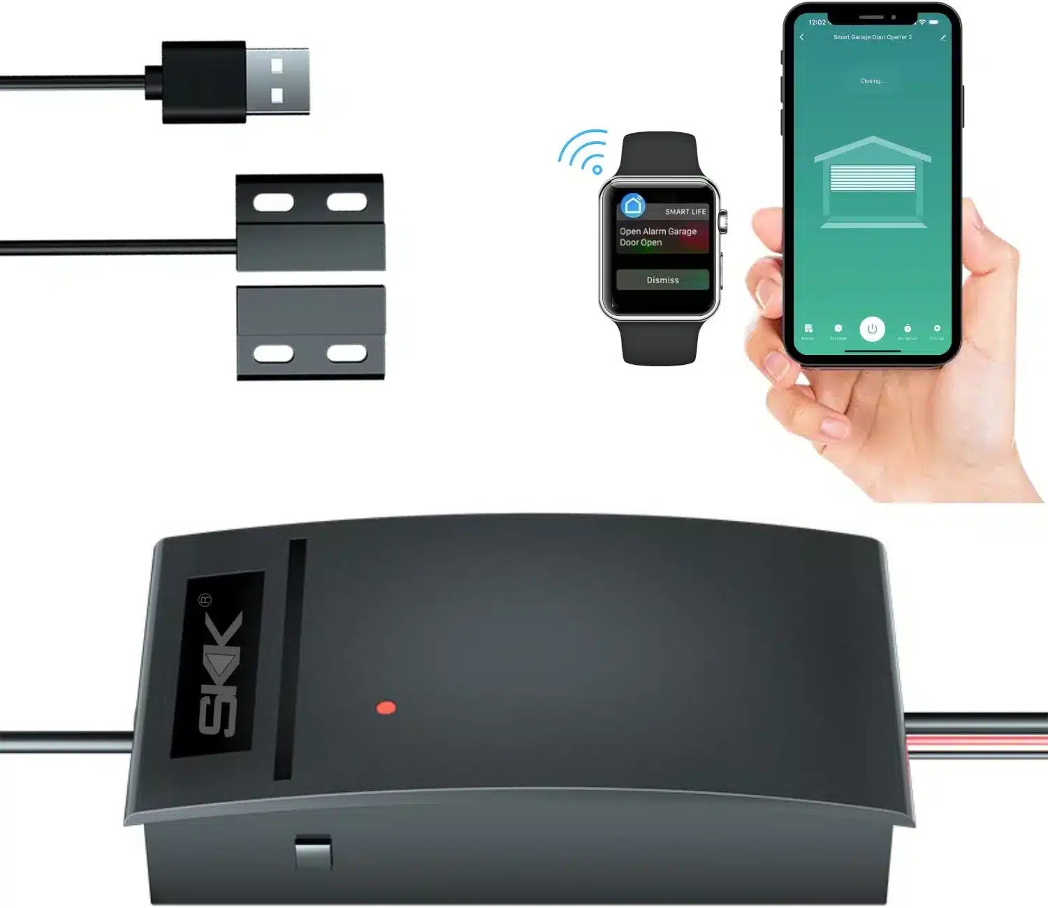 SKK Wireless Smart Garage Door Control