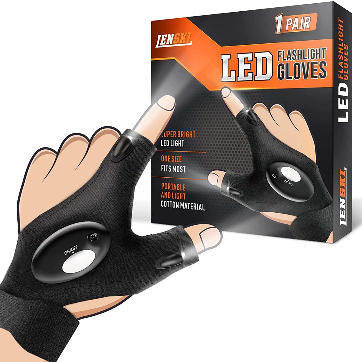 Lenski  Flashlight Gloves