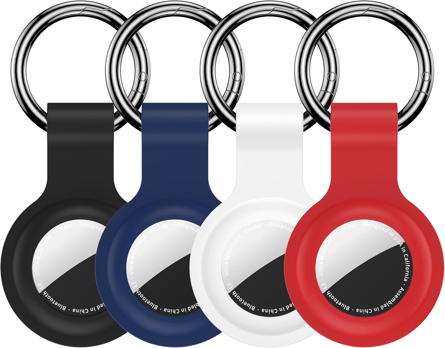 AirTag Holder Case Keychain 4 Pack