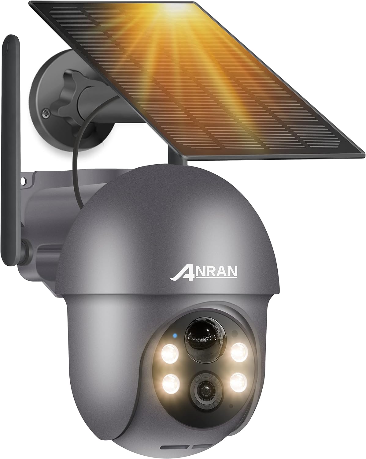 ANRAN 5MP Solar Security  Wireless Camera, 2.4GHz WiFi (Q1MAX)