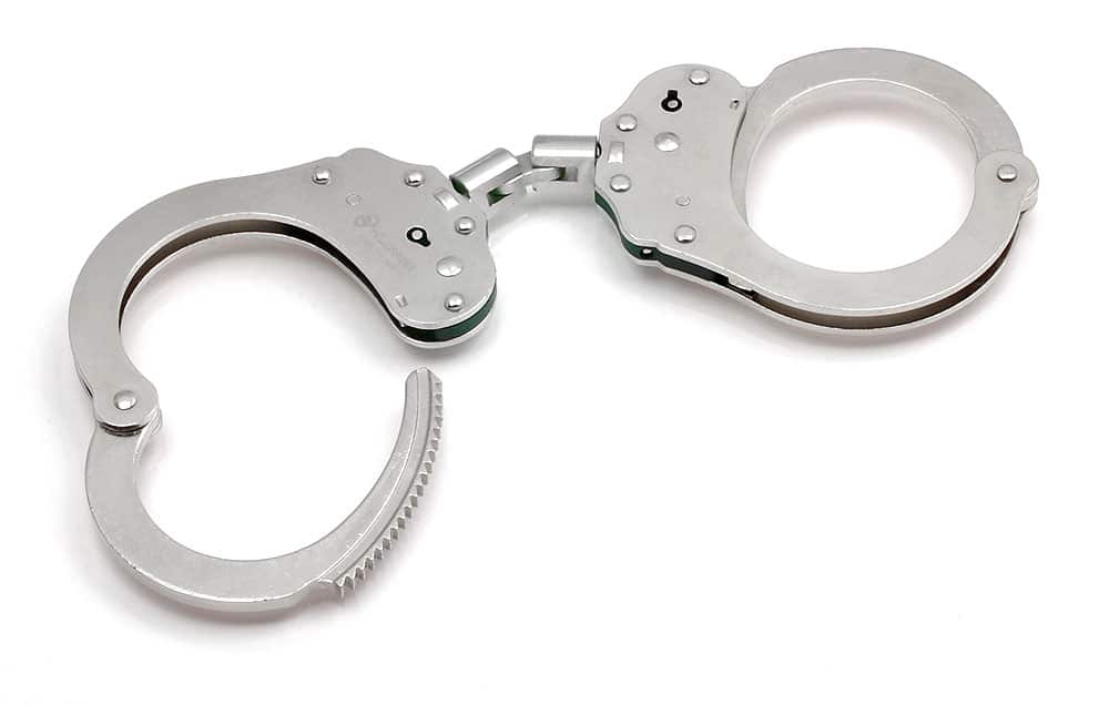 Alcyon -Hinged Handcuff Nickel