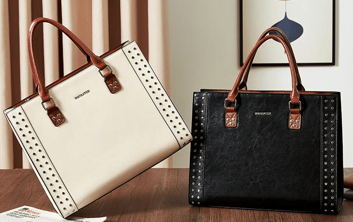 BOSTANTEN Women Concealed Carry Leather Handbag