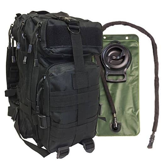 Black Monkey Paks Hydration Backpack