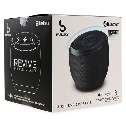 Bass Jaxx  Revive Wireless Speaker & Wireless Charger