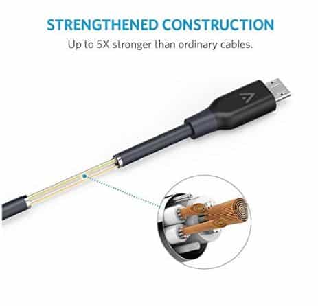 ANKER 3ft Micro Usb Powerline