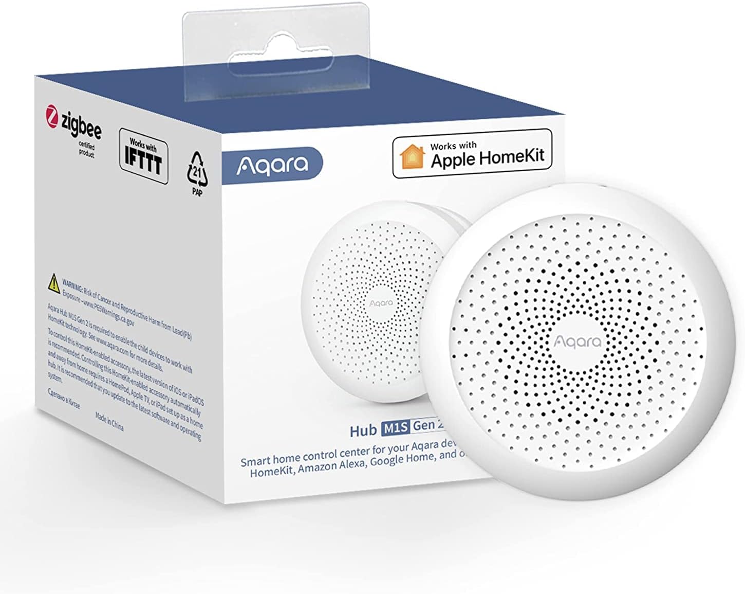 Aqara Hub M 1S Gen 2 Wireless Smart Home Bridge for Alarm system