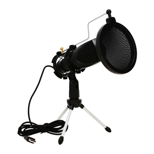 USB Microphone (Includes Pop Filter)