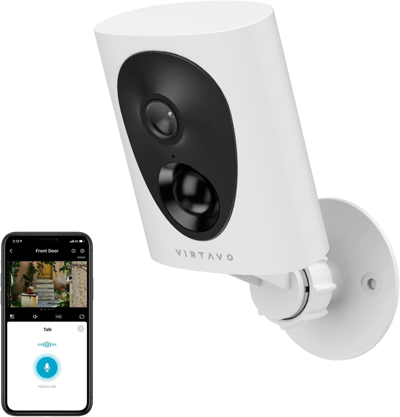 VIRTAVO Wireless Outdoor Security Camera