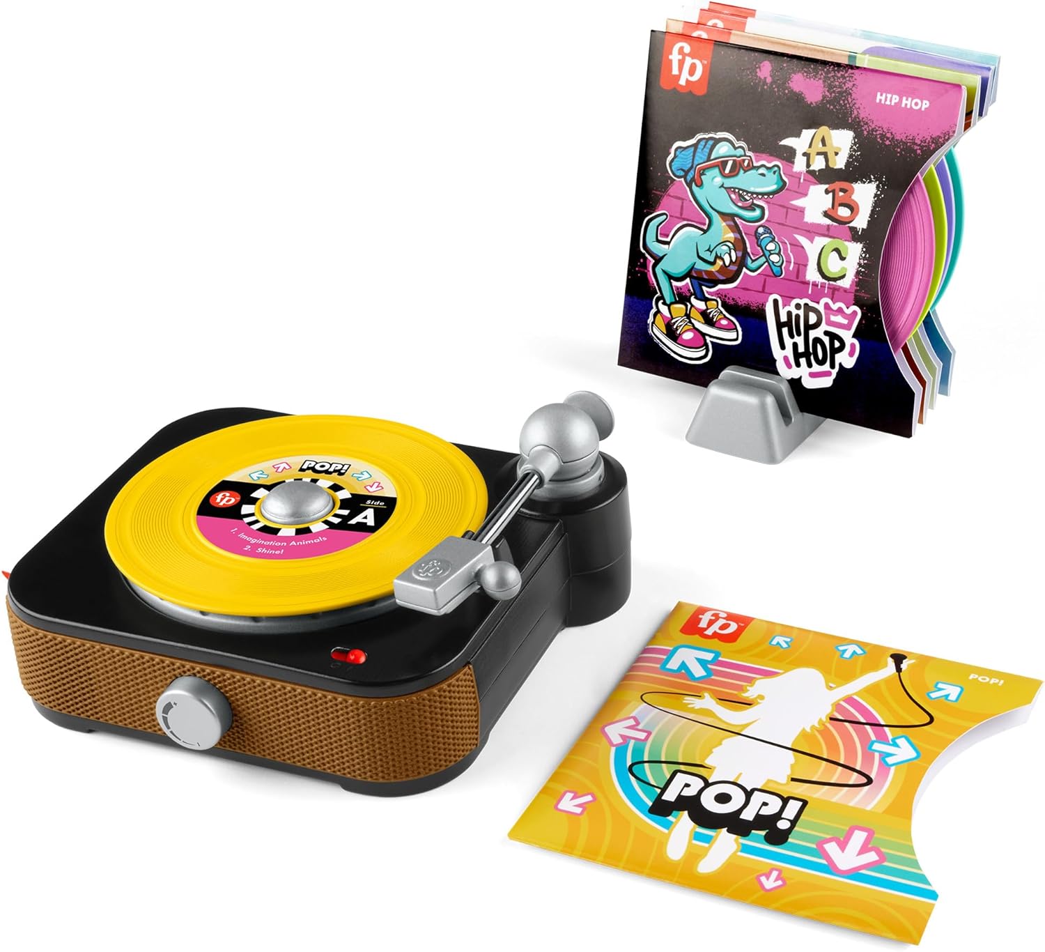 Fisher-Price Musical Toy, Rockin’ Record Player for Kids Ages 3+ Year