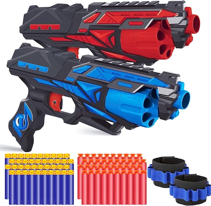 POKONBOY Toy Blaster Gun 2pk
