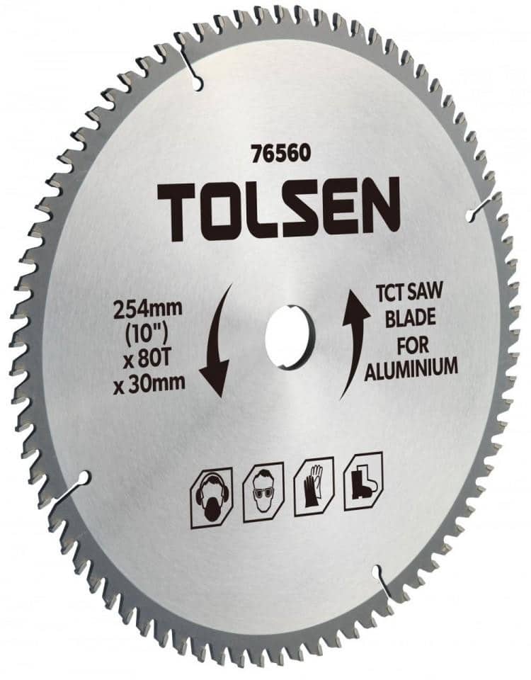 Blade Cir Saw 10" 40T TOLSEN 76460