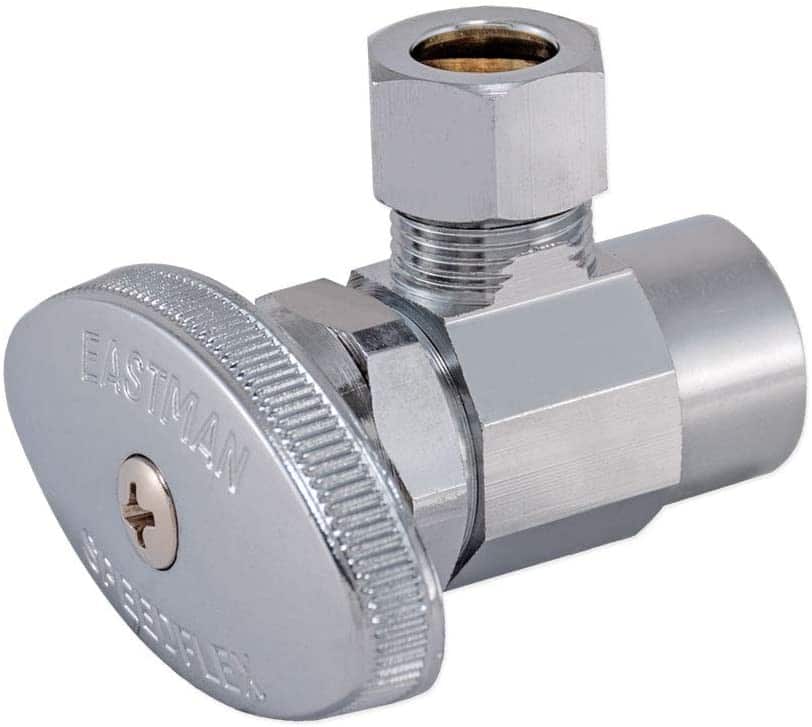 Angle Valve 1/2" x 3/8" Eastman #04322
