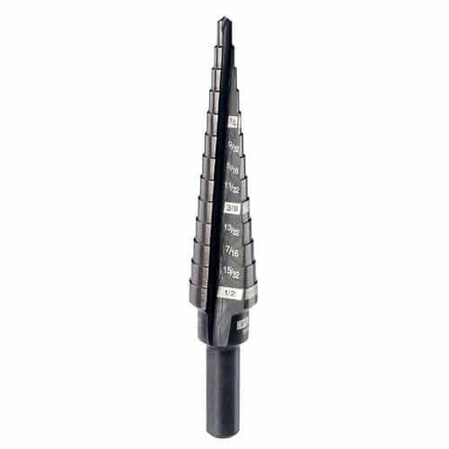 Bit Step Down Metal 1/8"-1/2" -12122