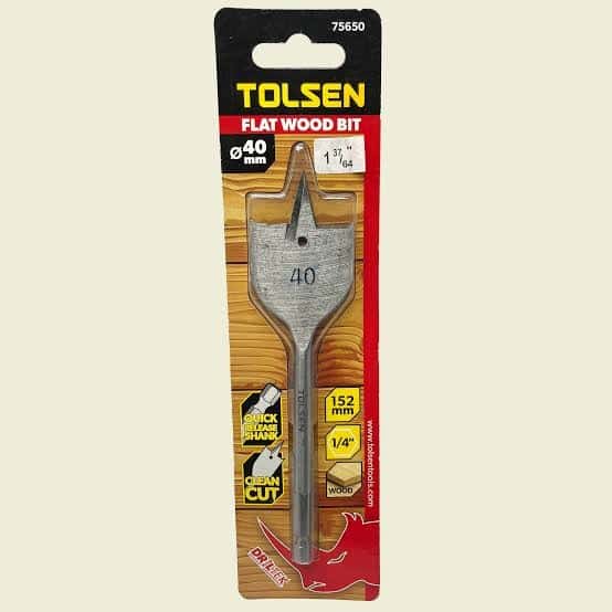 Bit Wood Spade 1 37/64" (40mm) TOLSEN 75650
