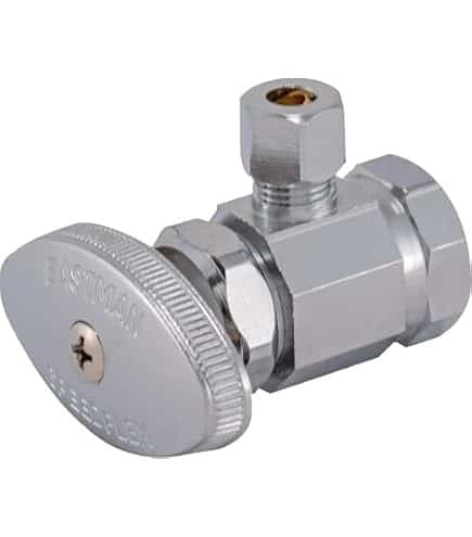 Angle Valve 1/2" x 1/4" EASTMAN 04129