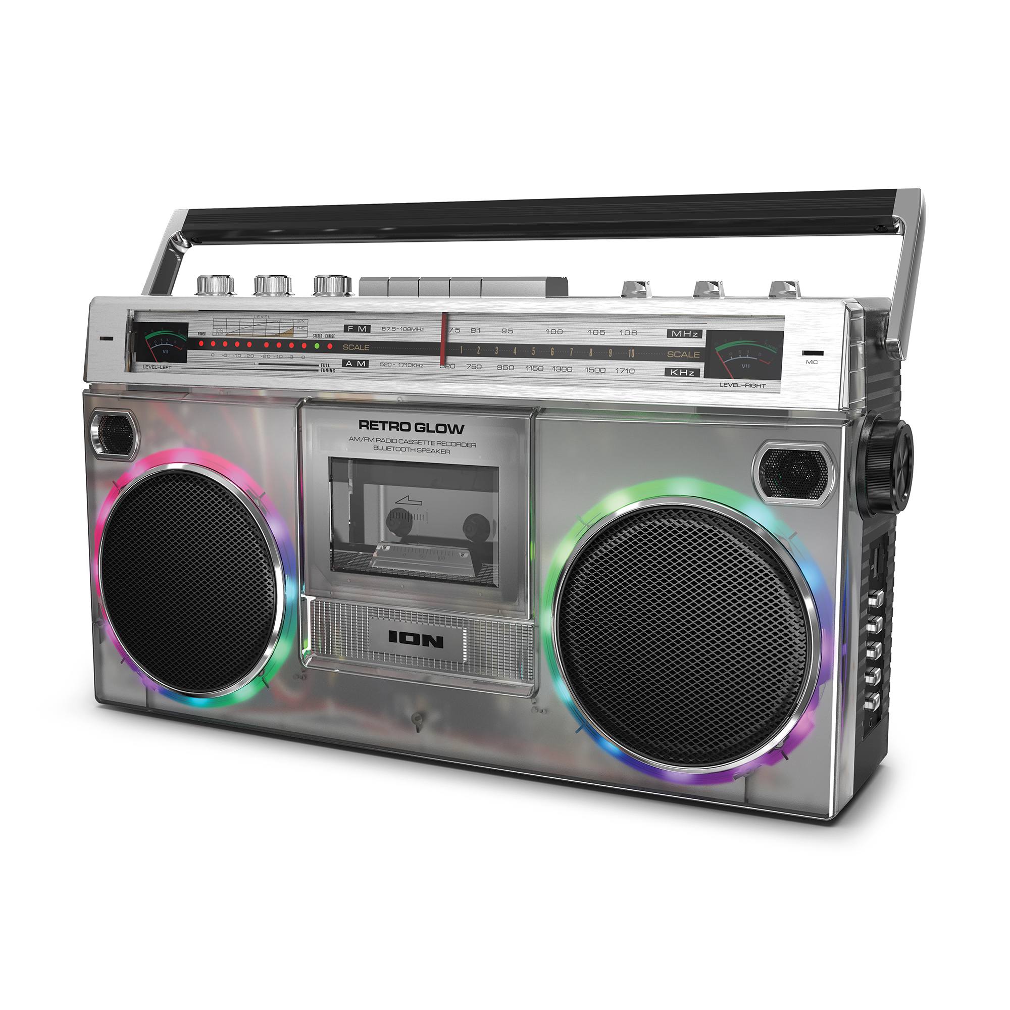 Retro Glow Boombox